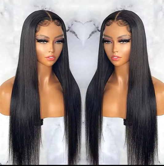 Bye Bye Knots Wigs 5x5 HD Lace Closure Wigs Natural  Glueless Wigs Human Hair Ready to Wear