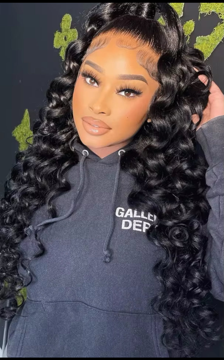 Effortless 250% Density Loose Wave Full Frontal Wig for Women