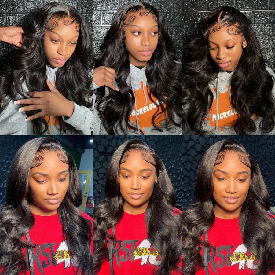 Pre-Plucked Body Wave 360 Lace Wig for Natural Look-High Ponytails